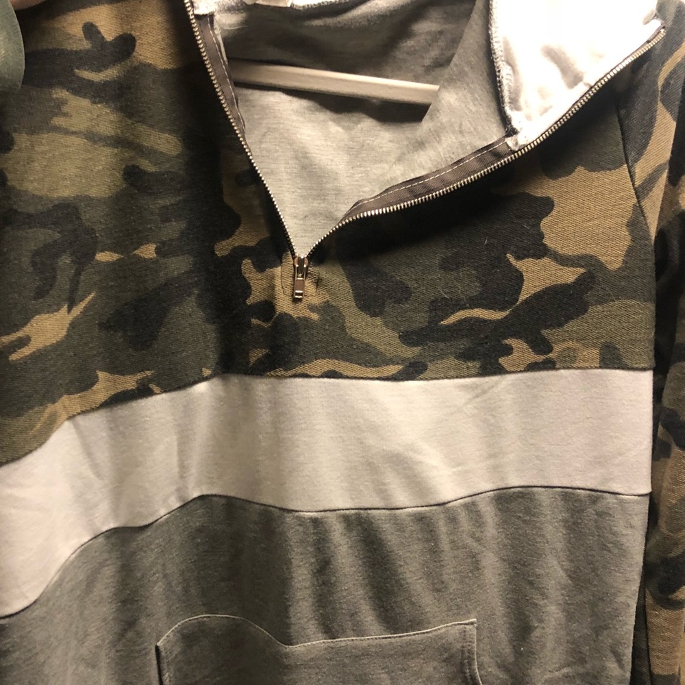 Brand new camo hoodie